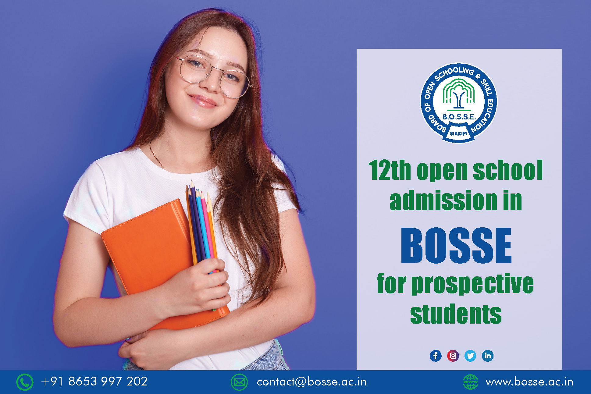 12th open school admission