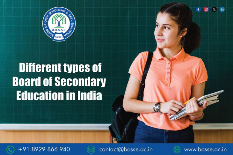 Different Types of Board of Secondary Education in India
