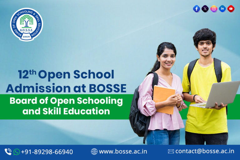 12th open school admission