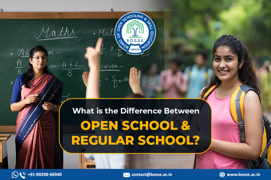What is the Difference Between Open School and Regular School