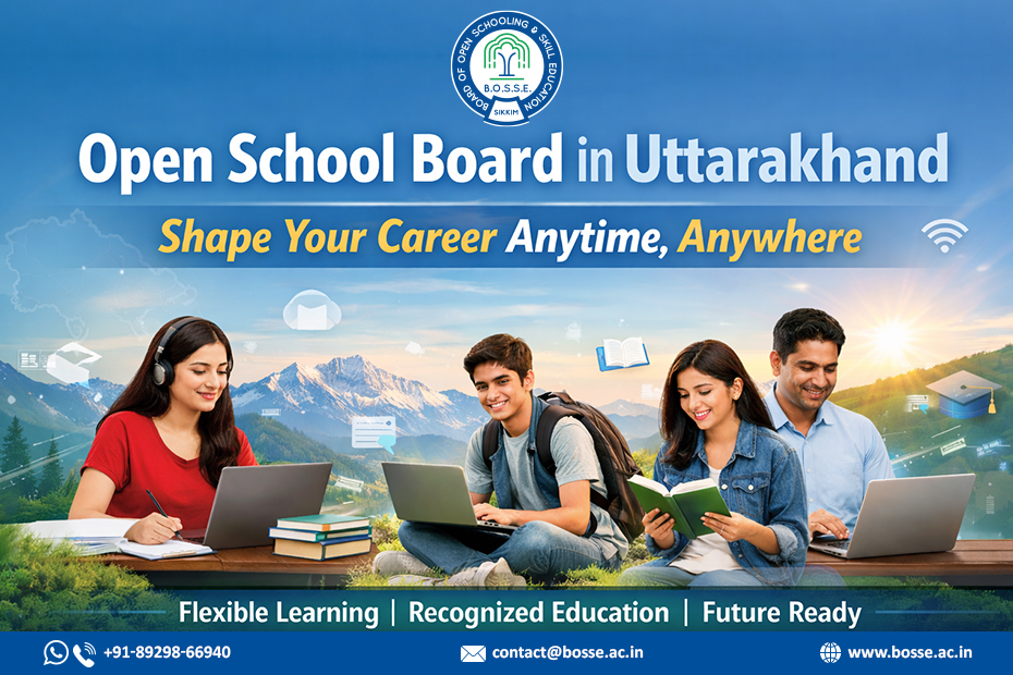 Open school in Uttarakhand