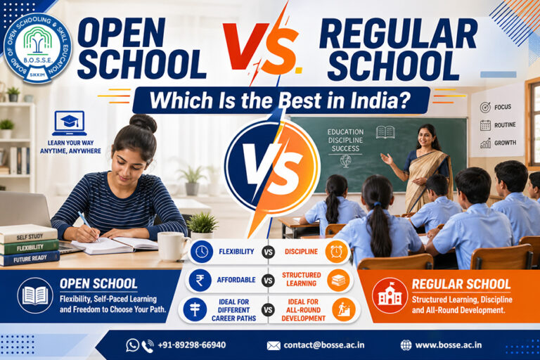 open school vs regular school