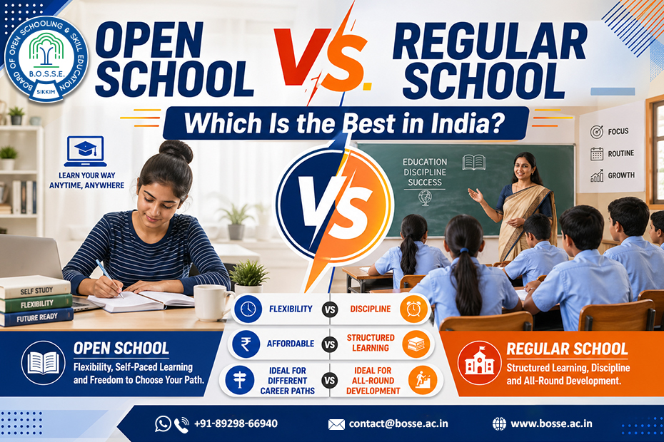 open school vs regular school