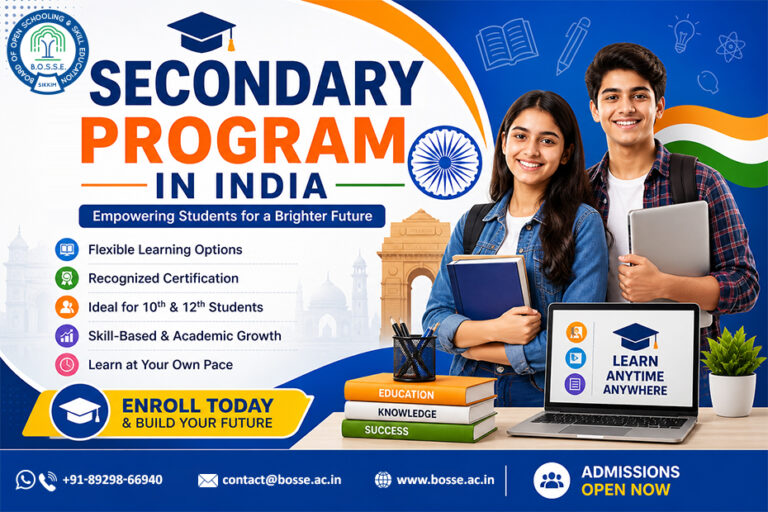 Secondary Program in India